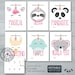 Kids Valentine cards | Unicorn Panda Sloth Llama Narwhal Koala Valentines | Animal Unicorn Classroom Valentines | Editable Instant Download