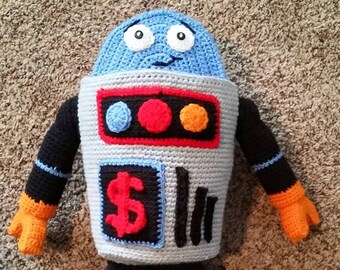 CROCHET PATTERN Robot "Mr. Banks"