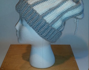 Kate's Cinched Slouch Hat--Crochet Pattern PDF