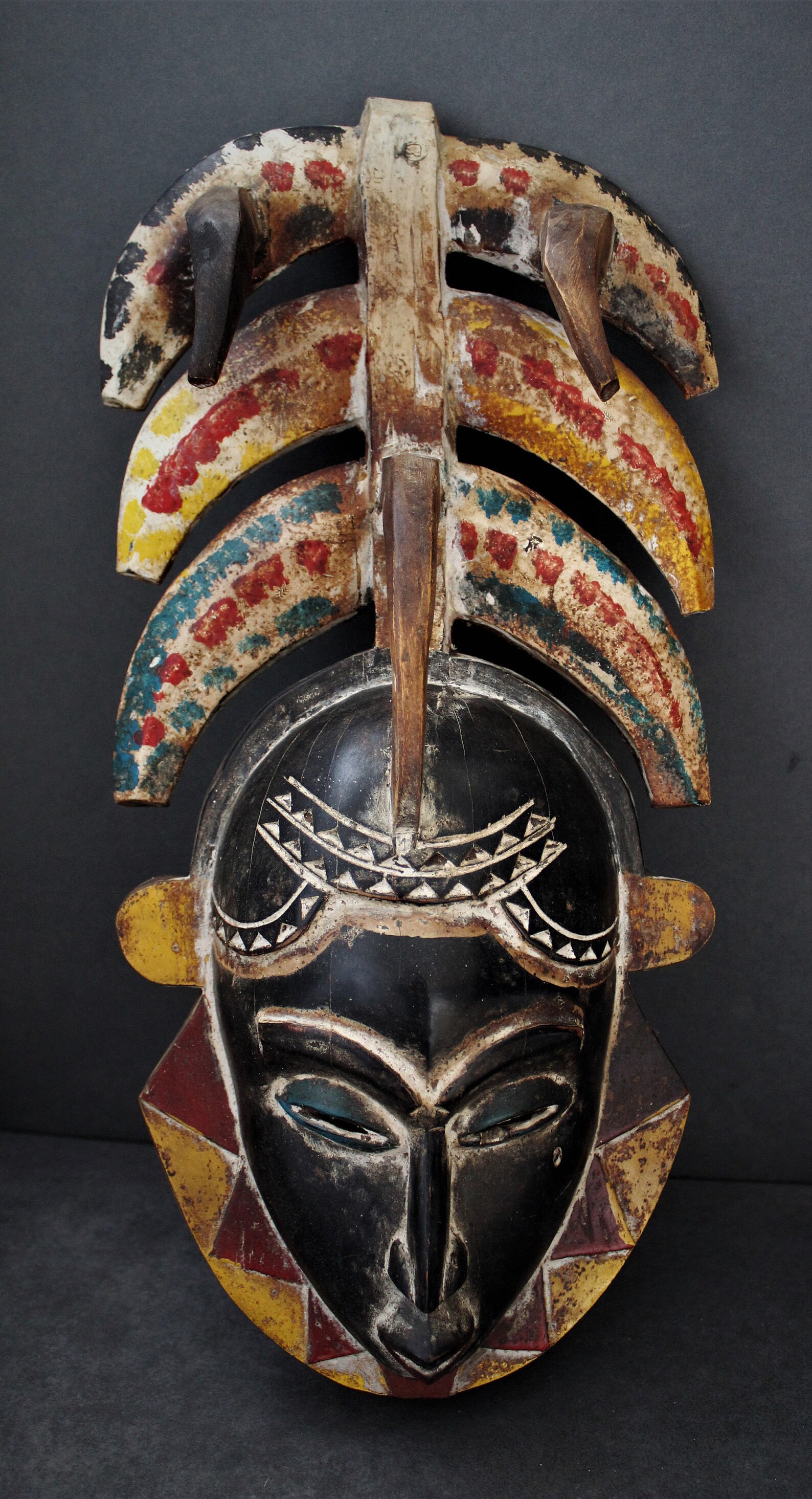 YAURE MASK From Cote D'ivoire. Yaoure Yohure Tribe. Hand Etsy