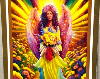 Archangel Jophiel Framed Artwork