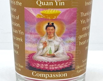 Quan Yin Votive Candle