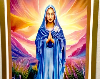 Mother Mary Framed Artwork