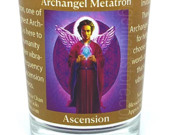 Archangel Metatron Votive Candle