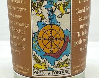 Wheel of Fortune Votive Candle