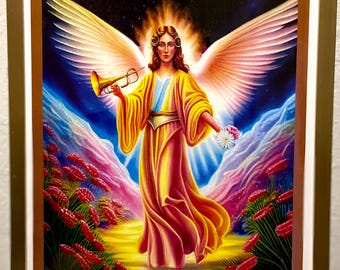 Angel Gabriel Framed Artwork
