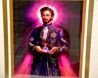 Saint Germain Framed Artwork