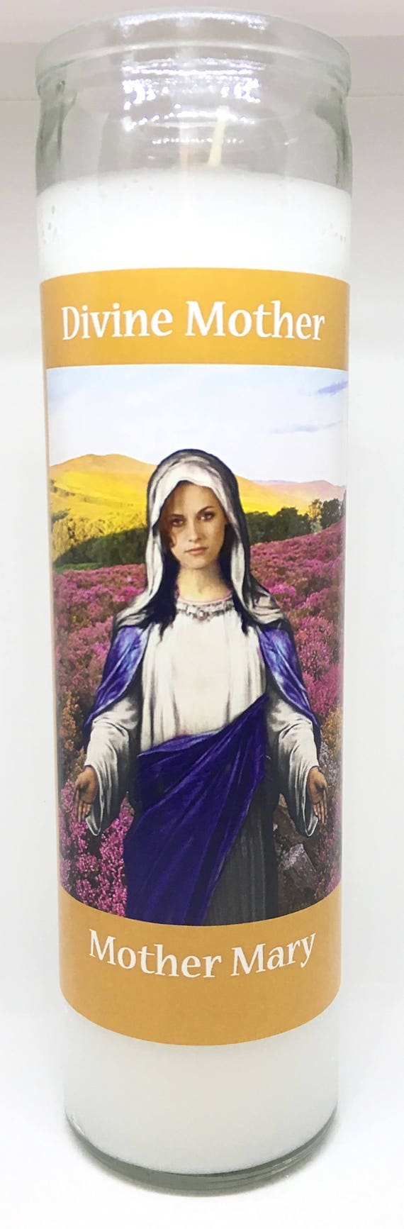 Mother Mary Candle | Etsy