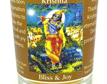Krishna Votive Candle