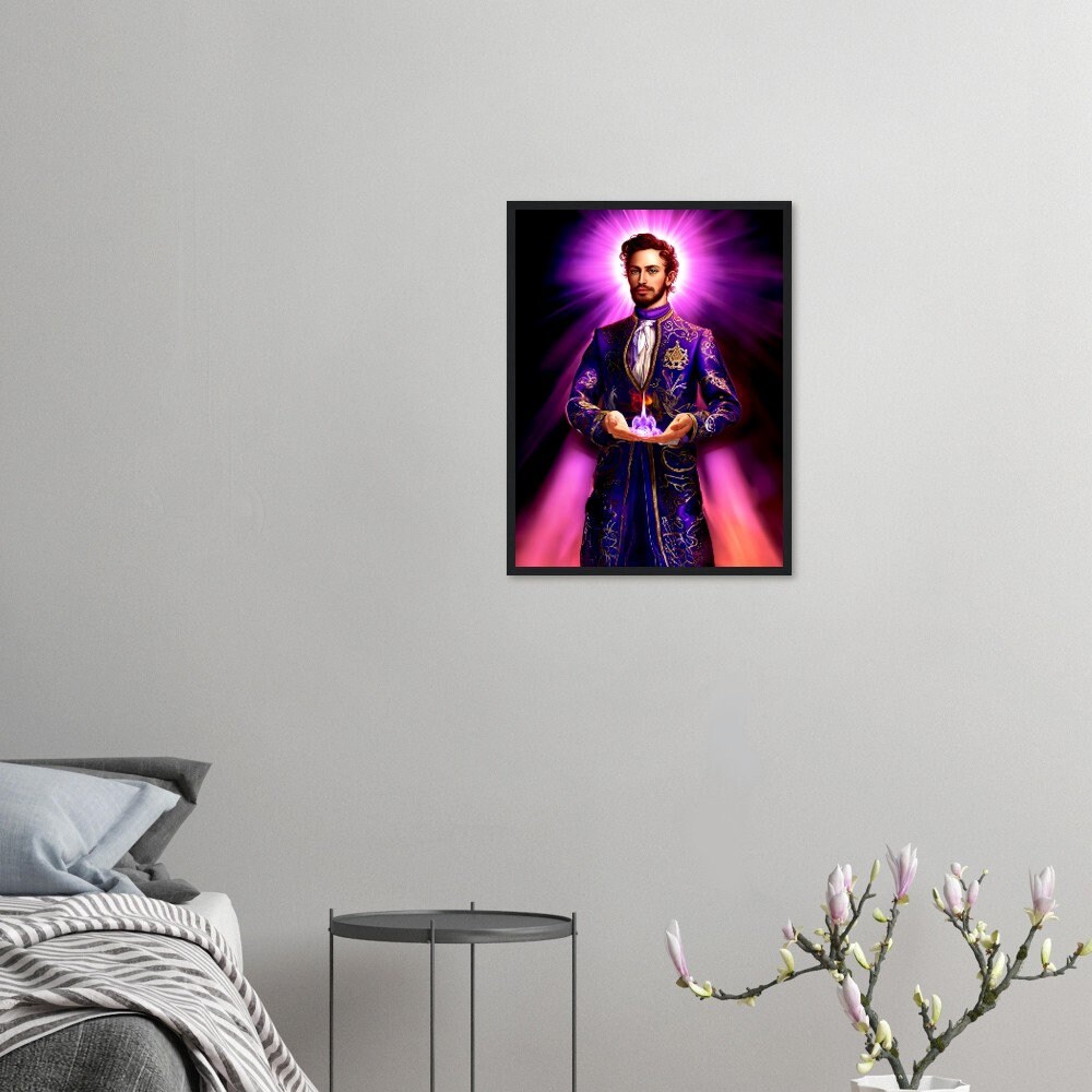 Saint Germain 18x24 Artwork Spiritual Deities Ascended Masters