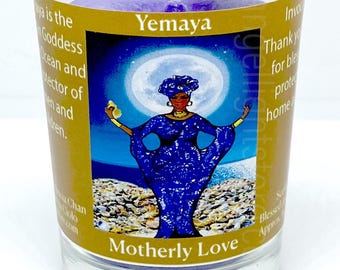Yemaya Votive Candle