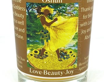Oshun Votive Candle