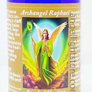 Archangel Raphael Spray aroma spray angel of healing item heart chakra gift religious christian