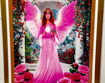 Archangel Chamuel Framed Artwork