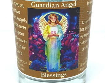 Guardian Angel Votive Candle