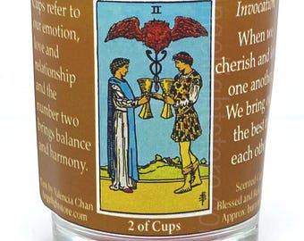 Two of Cups Votive Candle