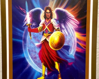 Archangel Michael Framed Artwork