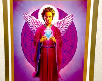 Archangel Metatron Framed Artwork
