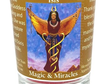Isis Votive Candle