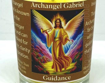 Archangel Gabriel Votive Candle