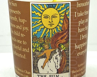 The Sun Votive Candle