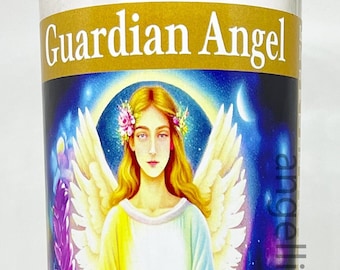 Guardian Angel Candle angel of protection spirit guide gift angel lover celestial being heavenly realm seraphim archangels