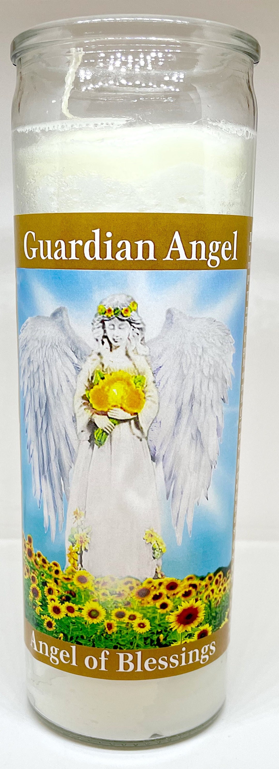 Guardian Angel Candle Etsy
