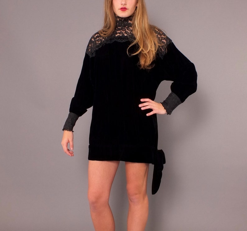 blouson mini dress