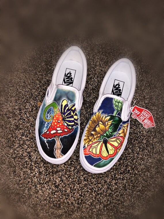 trippy custom vans