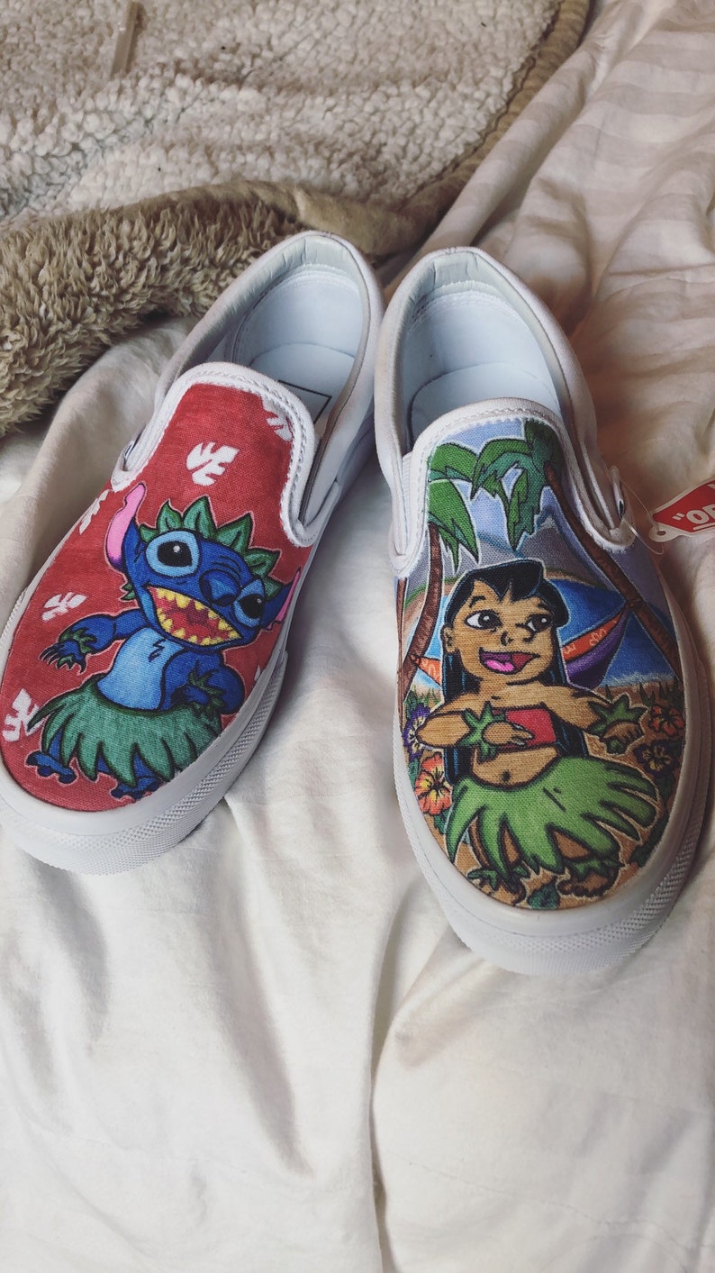 lilo and stitch slip on vans