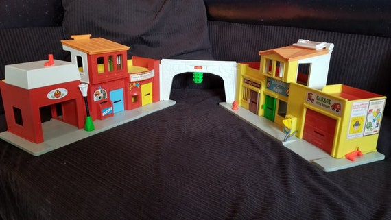 fisher price village 1973