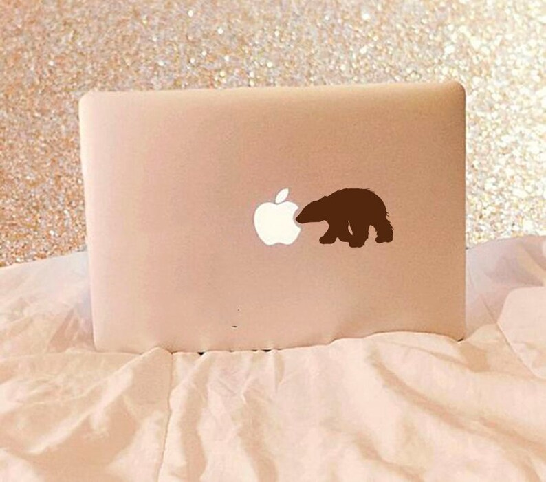 Laptop Vinyl Decal Sticker Wild Animals Nature Bear Computer | Etsy