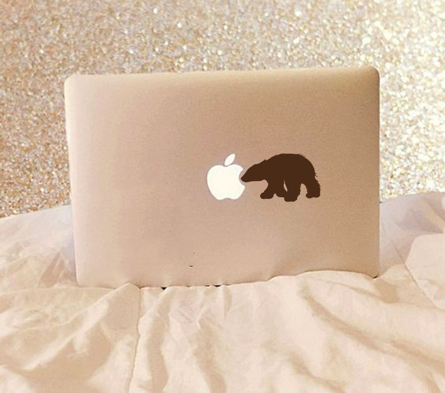 Laptop Vinyl Decal Sticker Wild Animals Nature Bear Computer | Etsy