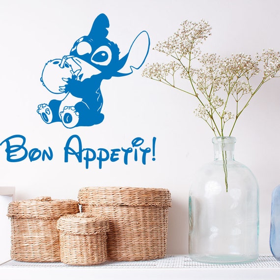 Stitch Wall Decal Vinyl Sticker Nursery Wall Decor Sign Stitch