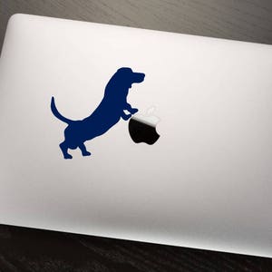 Laptop Vinyl Decal Sticker Animals Dog Pets Pet Dachshund Computer ...