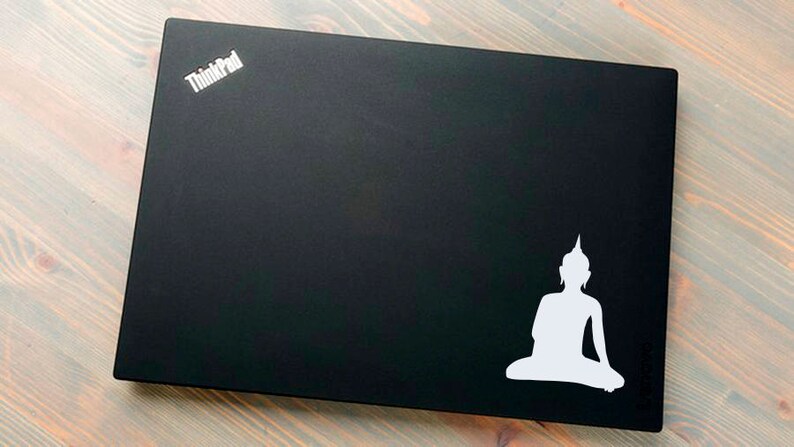 Laptop Vinyl Decal Sticker Yoga Meditation Buddha Lotus Fitness Pilates Computer Tablet Notebook Keyboard Phone Wall Murals Home Décor R19 image 7