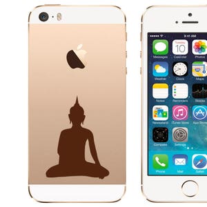 Laptop Vinyl Decal Sticker Yoga Meditation Buddha Lotus Fitness Pilates Computer Tablet Notebook Keyboard Phone Wall Murals Home Décor R19 image 3