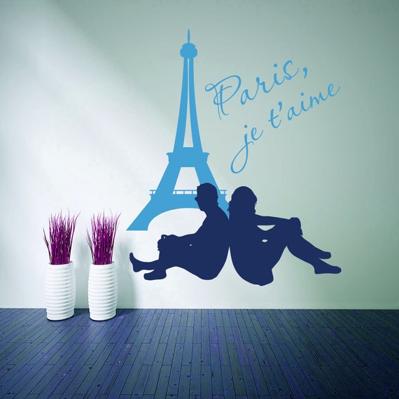 Pared Calcomania Eiffel Torre Paris Je T Aime Romance Etsy Espana Pared Calcomania Eiffel Torre Paris Je T Aime Romance Etsy Espana