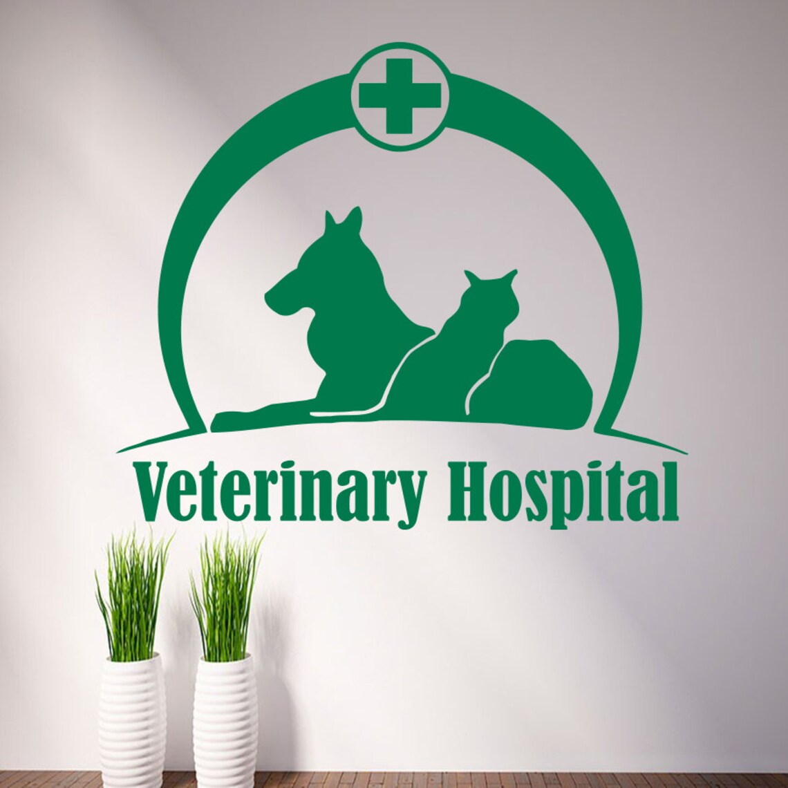 Wall Decal Pets Pet Veterinary Services Medicine Veterinary Etsy