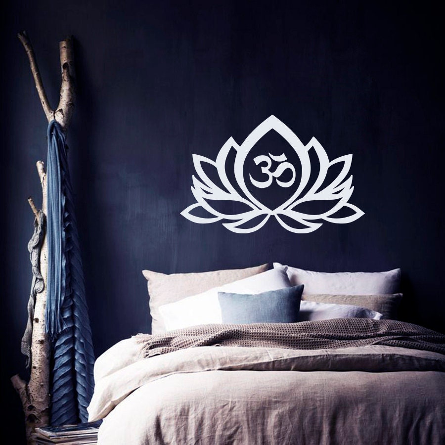 Stickers muraux : Zen lotus - Sticker décoration murale