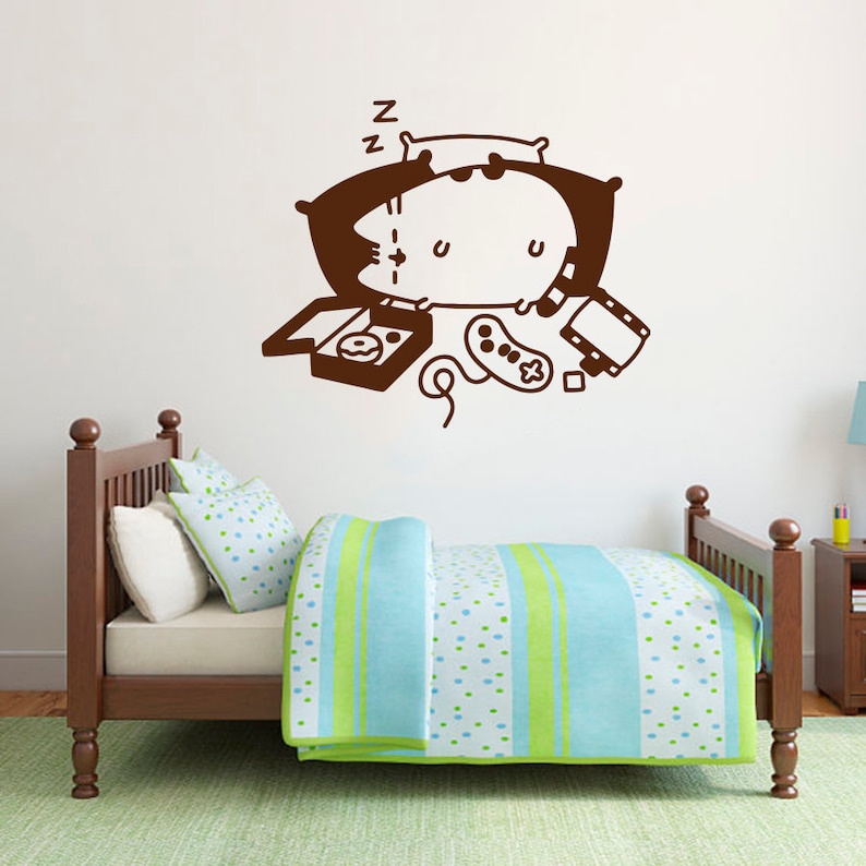Cat Wall Decals Baby Girl Nursery Childrens Room Kitten Kitty Stickers Art Decor