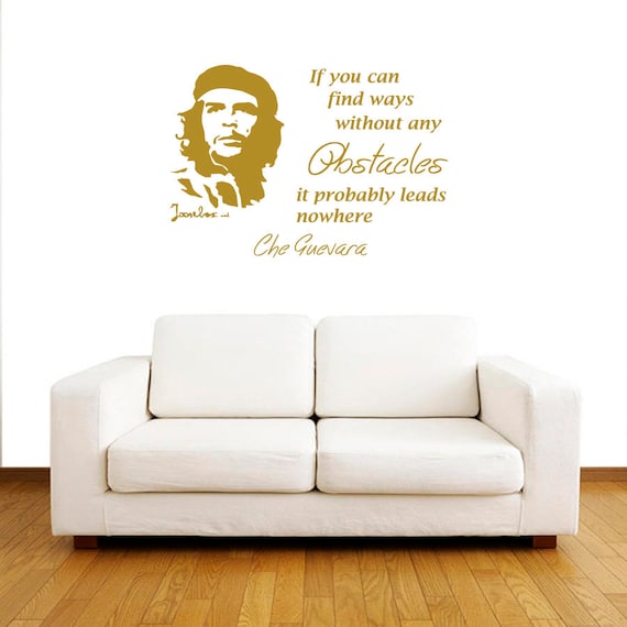 Sticker Mural Citation Che Guevara Si Vous Pouvez Trouver Des Etsy France