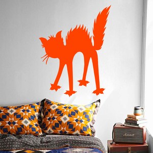 Wall Decals Vinyl Sticker Kitten Cats Cat Pets Kitty Animals Prank Fun ...