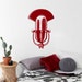Wall Decal Microphone Art Recording Design Music Studio Vinyl Sticker ...