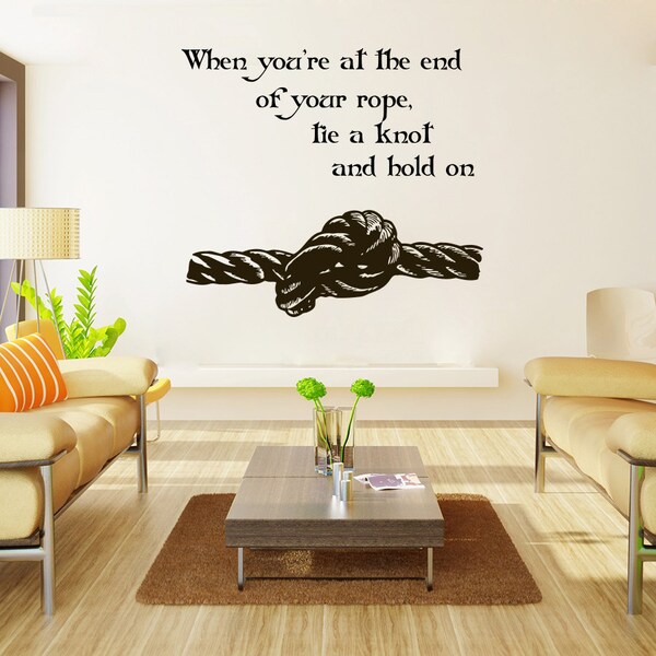 Rope Wall Decal Etsy
