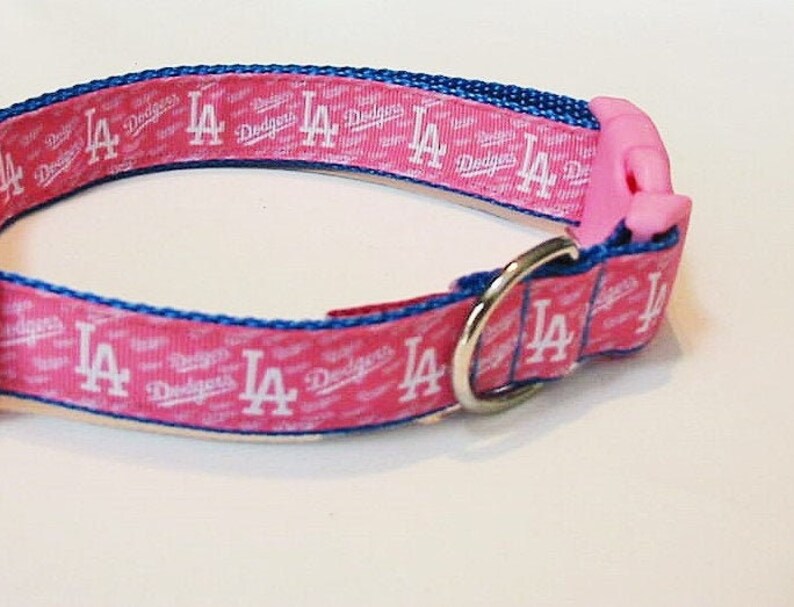 dodgers dog collar