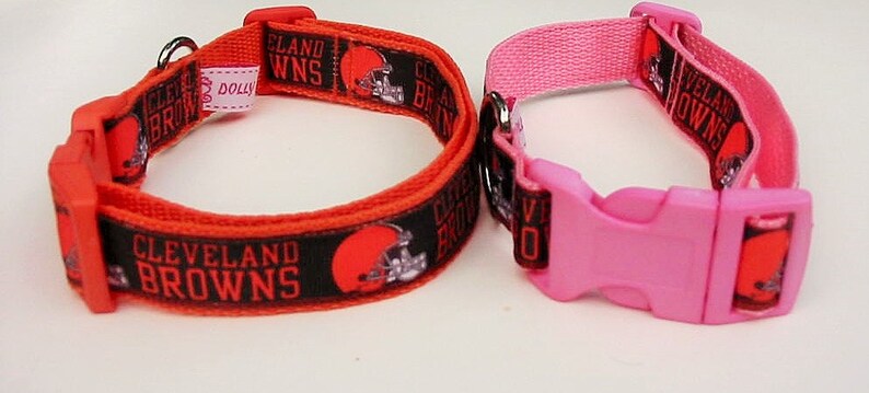 browns dog collar