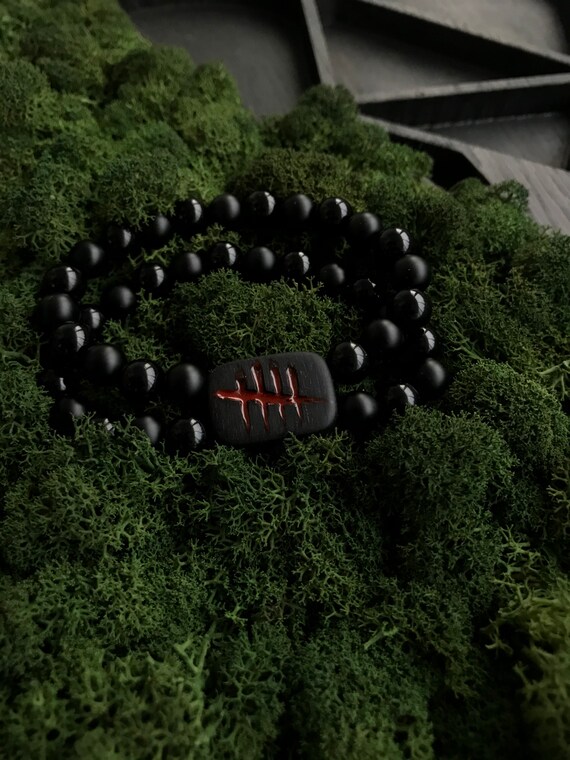 Pulsera Con Logotipo Del Juego Dead By Daylight Dbd Fan Art Etsy