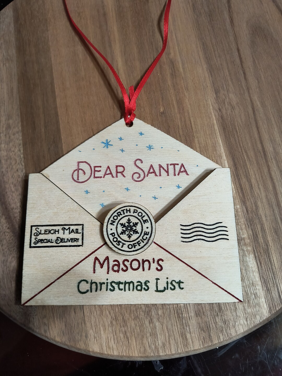 Personalized Letters to Santa - Etsy