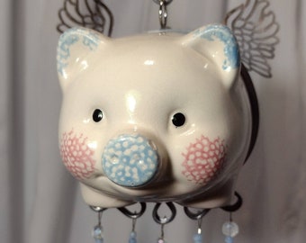 Flying Pig Wind Chime